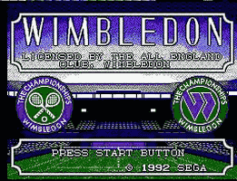 Wimbledon - the Championships Title Screen